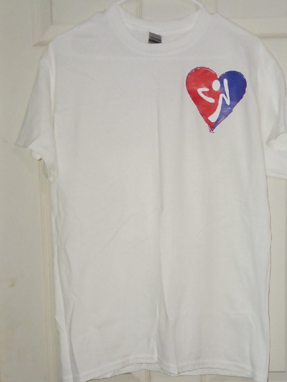 Gildan White Heavy Cotton T-Shirt - Crew Neck